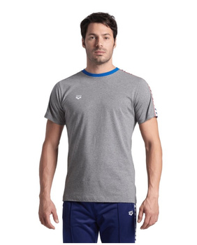 Koszulka męska Arena Men's T-shirt Team Og Dark Grey Melange-Royal Multi