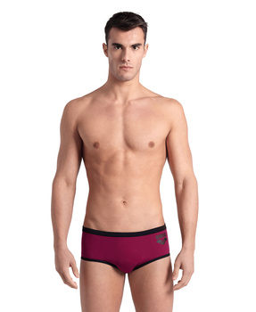 Kąpielówki męskie slipy kąpielowe sportowe na basen Arena Big Logo Red