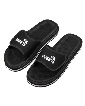 Klapki basenowe Kubota Unisex Rzep Black