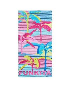 Ręcznik bawełniany na basen plażę Funkita Cotton Poka Palm