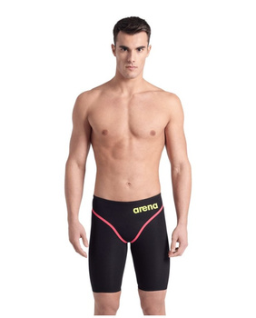 Strój startowy męski Arena Men's Powerskin Carbon Core Flex Le Jammer 51 Black Fluo Yellow