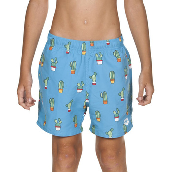 Szorty kąpielówki chłopięce Arena Junior Boy's Bahamas Boxer Sea Blue