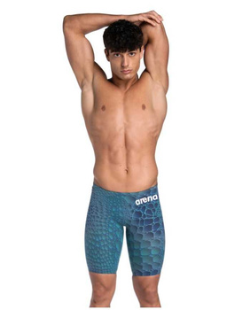 Strój startowy męski Arena Men's Powerskin Carbon Air2 Le Jammer Abyss Caimano