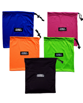 Funkita mini worek ze sznurkiem 5szt mesh bag mixed color orange-blue-pink-green-black 28x30cm FYP026N0122300