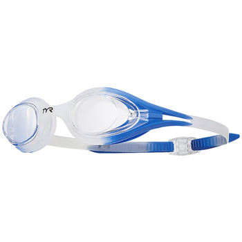 Okulary do pływania na basen treningowe unisex TYR Hydra Flare White