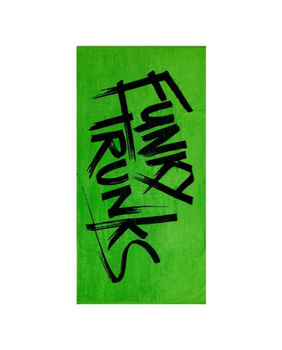 Ręcznik bawełniany na basen plażę Funky Trunks Cotton Jacquard Green