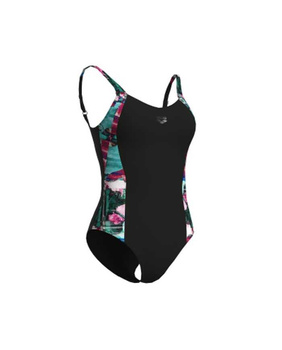 Strój kąpielowy damski Arena Women's Bodylift U Back Black Multi