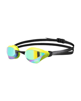 Okulary pływackie na basen Arena Cobra Core Swipe Mirror Emerald Cyber Lime