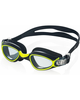 Okulary do pływania na basen Aqua Speed Calypso Black Yellow