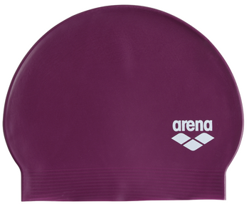 Czepek pływacki na basen lateksowy unisex Arena Soft Latex II Raspberry