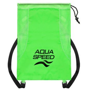 Plecak worek sportowy unisex Aqua Speed Mesh Backpack 51x36cm 30l Green