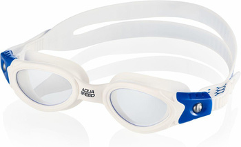 Okulary pływackie dla dzieci na basen plażę Aqua Speed Pacific Bendyzz White