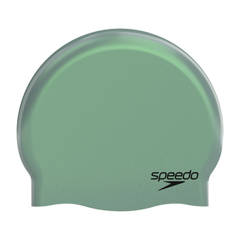 Czepek pływacki na basen silikonowy unisex Speedo Moulded Dark Green