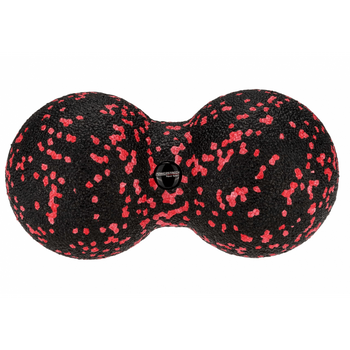 Piłki do masażu Aqua-Sport Duoball Roller EPP Black Red 8 x 16 cm