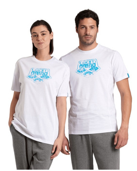 Koszulka Unisex Arena T-shirt Logo Cotton White