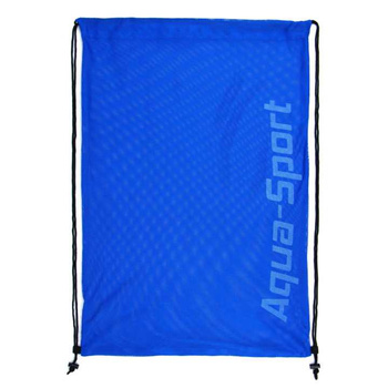 Worek na sprzęt treningowy Aqua-Sport Mesh Bag Blue Team