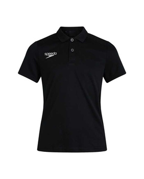 Koszulka T-Shirt damski Speedo Club Dry Polo Black