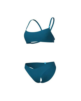Strój kąpielowy damski Arena Women's Essentials Bikini Blue Cosmo