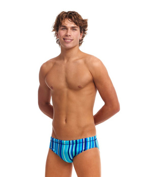 Kąpielówki męskie spodenki kąpielowe Funky Trunks Lane Lines