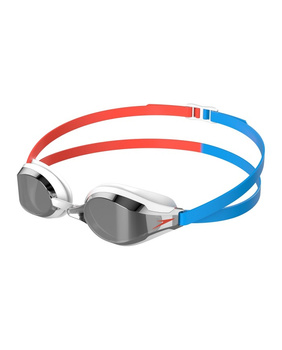 Okulary do pływania na basen uniwersalne unisex Speedo Fastskin Speedsocket Red Blue