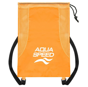 Plecak worek sportowy unisex Aqua Speed Mesh Backpack 51x36cm 30l Orange