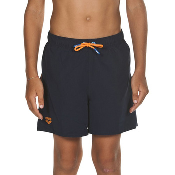 Szorty kąpielowe chłopięce Arena Junior Boy's Caiman Boxer Navy Tangerine