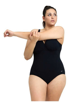 Strój kąpielowy damski Arena Women's Bodylift Maura U Back Black