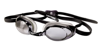 Okulary do pływania na basen unisex Finis Lightning Black Smoke