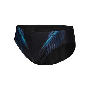 Slipy kąpielowe męskie Arena Men's Underwater Swim Briefs Black Multi