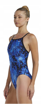 Strój kąpielowy damski na basen Tyr Diamond Radiant Flare