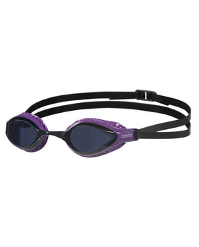 Okulary startowe pływackie na basen Arena Airspeed Dark Smoke Purple