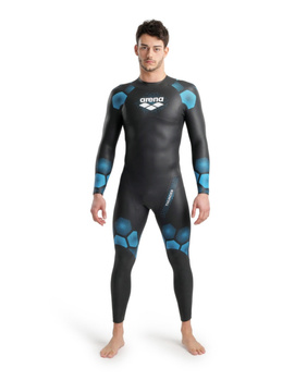 Strój pływacki męski triathlonowy Arena Men's Thunder Wetsuit Holiday Black