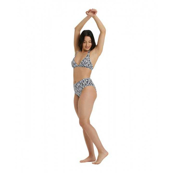 Strój kąpielowy damski Arena Halterneck Black Multi