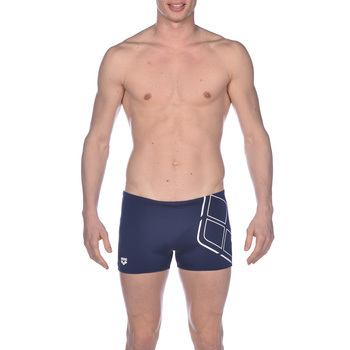 Kąpielówki bokserki męskie Arena Men's Essentials Short Navy-White