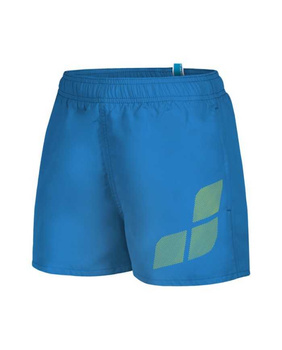 ARENA SZORTY BOYS' BEACH SHORT LOGO R BLUE LAKE SOFT GREEN 006446/861 140 (10-11)