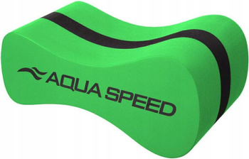 Deska ósemka do pływania unisex Aqua Speed Wave Pull Buoy Green